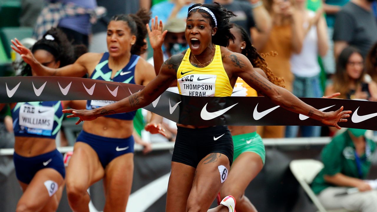 Elaine Thompson Herah Diamond League 2021